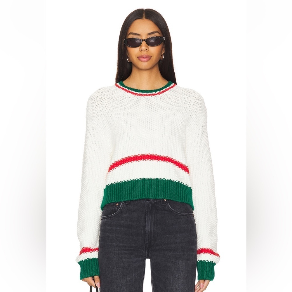 Show Me Your Mumu “Only One Sweater” Festive Stripe NWT XXL | 100% Cotton